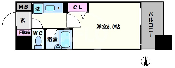 エスリード同心第2の間取り|エスリード同心第２　間取り