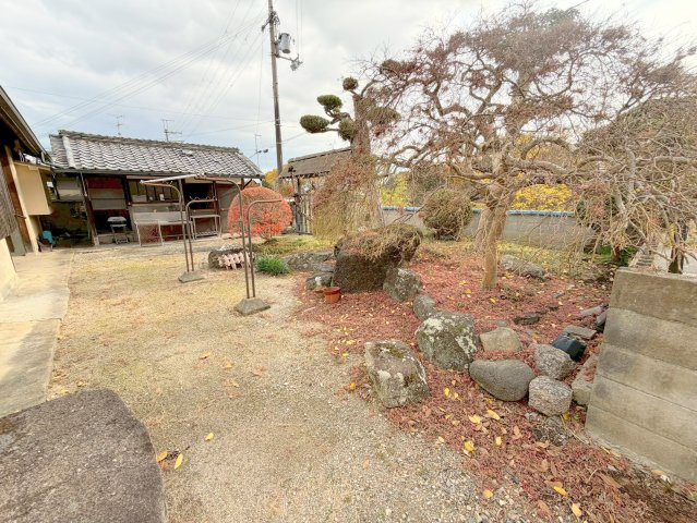 奈良市中町戸建ての庭