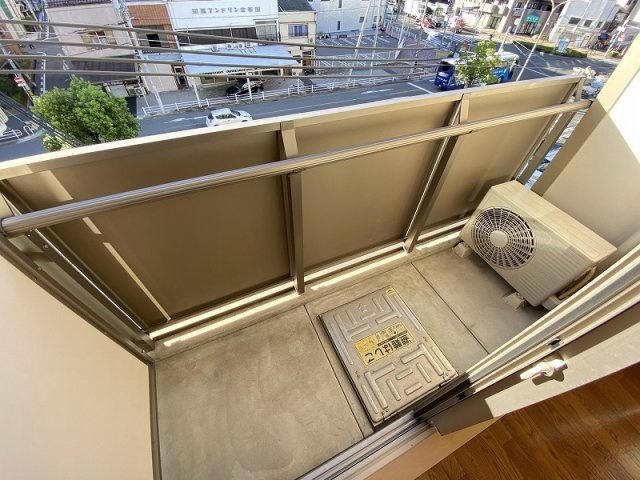 神戸市兵庫区西上橘通１丁目の賃貸マンションのバルコニー|バルコニー