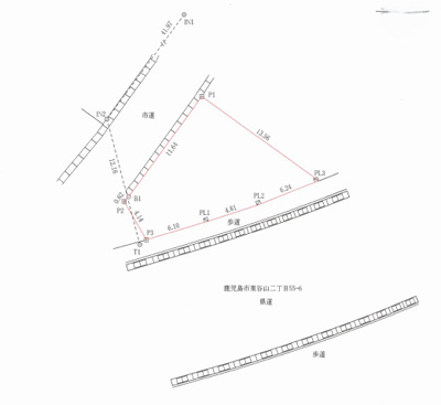 【区画図】 | 東谷山4丁目売地