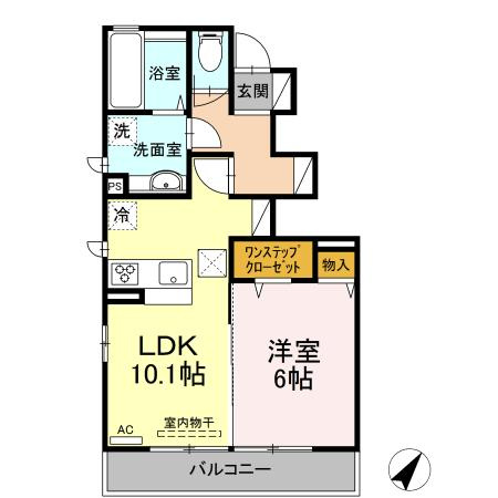 ☆１LDK間取り図☆