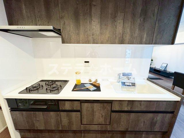 星和プラネタウン千里南第3期　A棟のキッチン|きれいなキッチンです