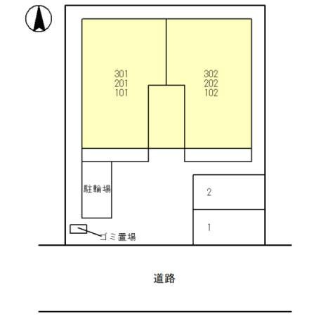 アイオライトの区画図