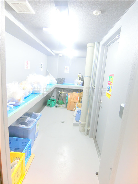 LUMEEDルミード蒲田南のその他共用部分|曜日時間関係なくゴミ出し可能な敷地内ゴミ捨て場！