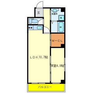 【間取り】 | ピオニー久宝寺