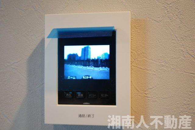 藤沢市川名１丁目１新築戸建の防犯設備