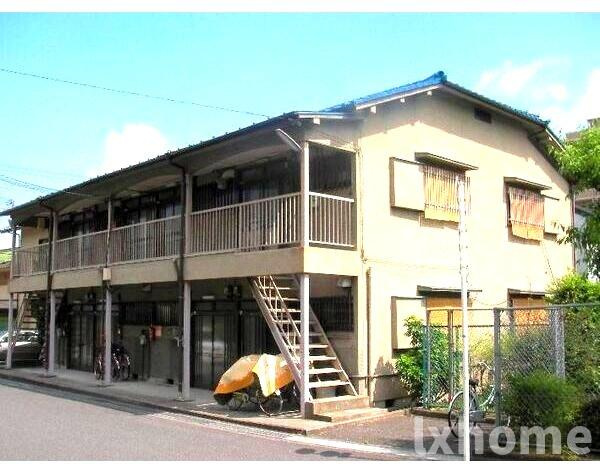 平尾ハイツの外観|外はこのようになっています