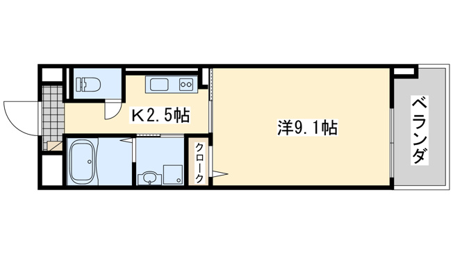 【間取り】 | エテルノ　りんくう