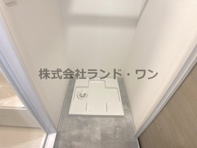 【その他】 | アーベイン狭山ガーデンコート | 洗濯機置場