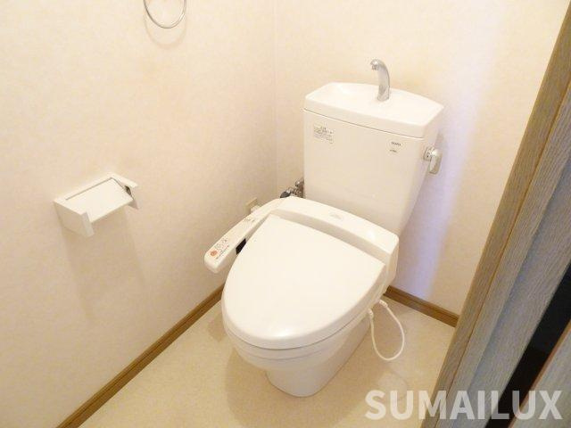 熊本市中央区新大江３丁目の賃貸マンションのトイレ