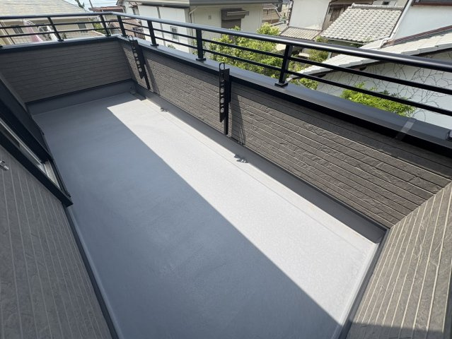 渦森台４丁目 新築戸建のバルコニー