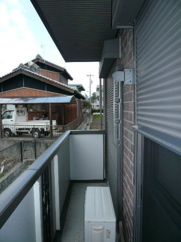 ブラン・ブルー Dのバルコニー