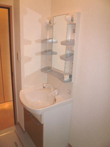 ブラン・ブルー Dの洗面所