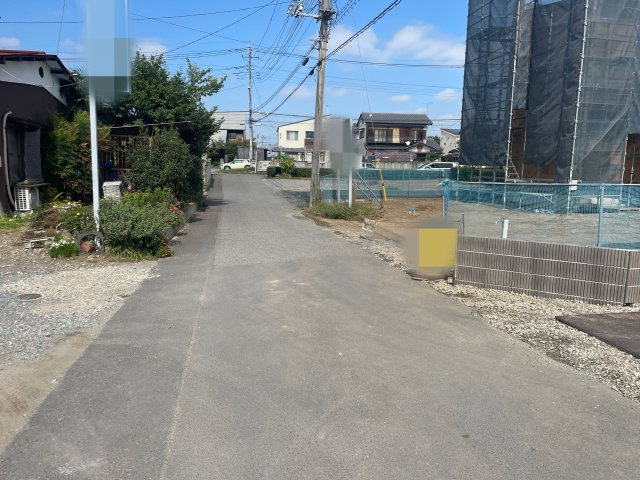 【前面道路含む現地写真】 | 本庄市西五十子第２期　ワイウッドコート　新築戸建　全7区画　3号棟