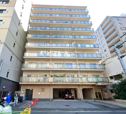 仲介手数料無料　築地スカイレジテル　1階　リノベーション済の外観