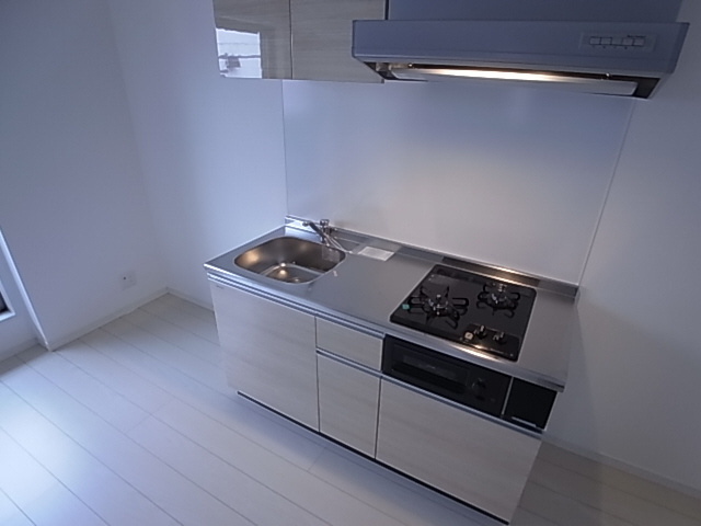 神戸市須磨区東町２丁目のアパートのキッチン|キッチン（２口ガスコンロ）
