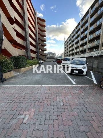 シャトーレイクルイーズの駐車場