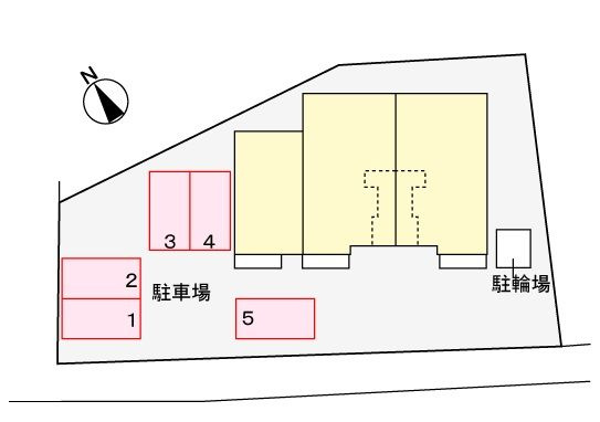 Ｃｏｍｆｏｒｔ北山　　刈谷市近郊の賃貸ならクラスホーム刈谷店の駐車場