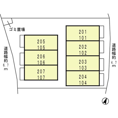 【区画図】 | パセオ・グリーンヒルズ