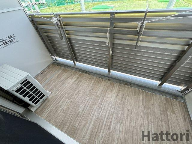 MAXIV CROS 江坂のバルコニー