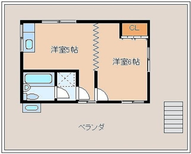 【間取り】 | 金城貸家