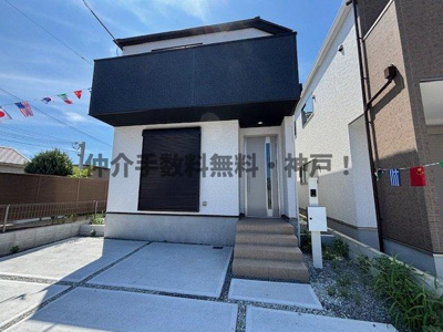 【外観】 | 明石市太寺大野町　新築戸建1号棟　仲介手数料無料！ | 物件の外観です