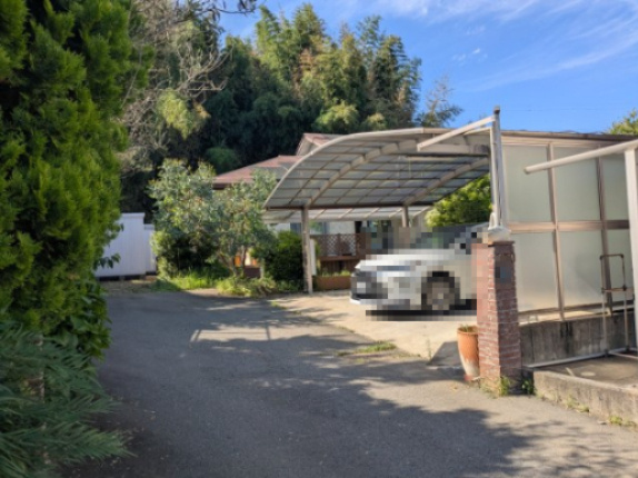 中古戸建　高崎市高浜町の駐車場