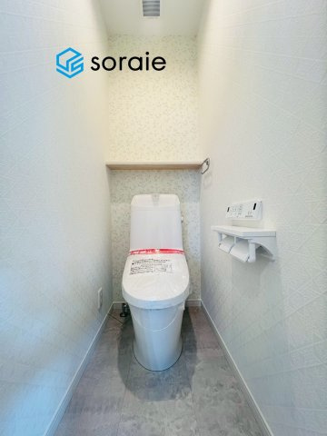 川越志多町R６-A　パステルガーデン　新築戸建のトイレ