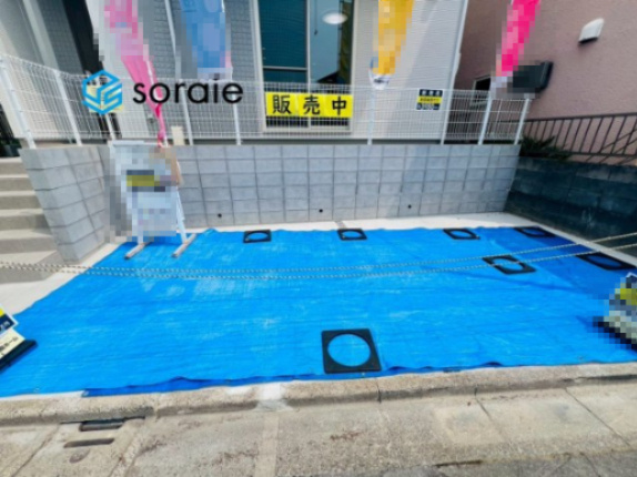 川越志多町R６-A　パステルガーデン　新築戸建の駐車場