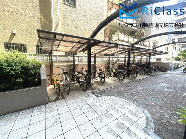 ワコーレグランディール御旅の駐輪場|駐輪場です