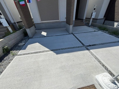 【駐車場】 | 明石市太寺大野町　新築戸建2号棟　仲介手数料無料！ | カースペースがあります