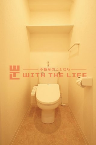 ロジュマン エスト【キャッシュバック対象物件】のトイレ|ゆったりとした空間のトイレです