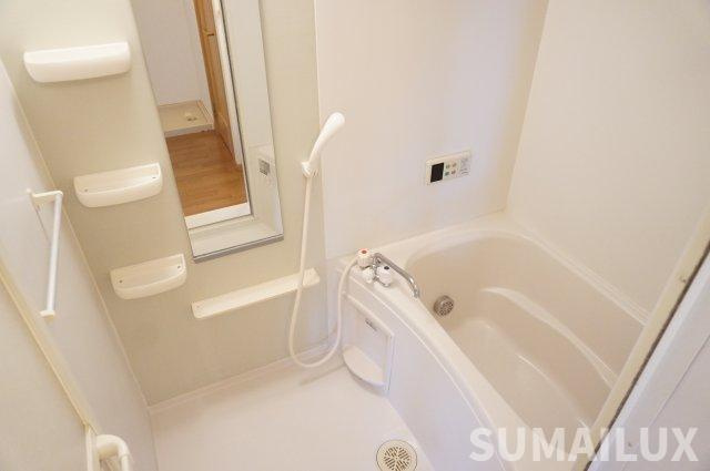 熊本市北区楡木３丁目のアパートの浴室