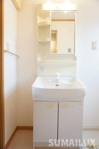 熊本市北区楡木３丁目のアパートの洗面所