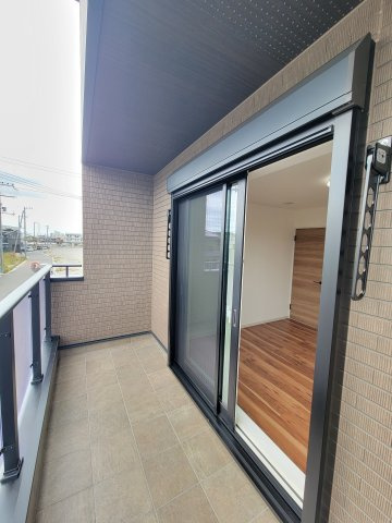 備前・新築戸建のバルコニー