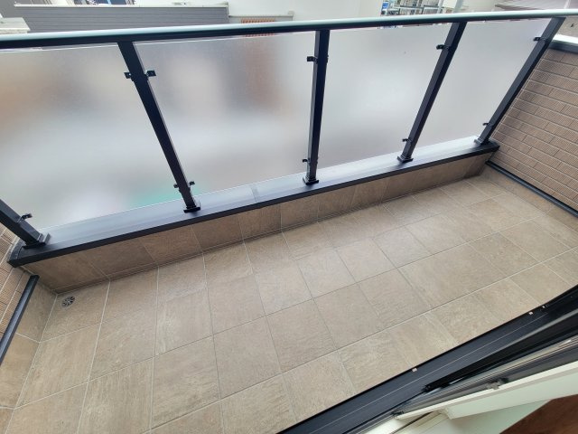 備前・新築戸建のバルコニー