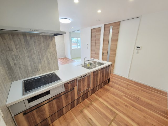 備前・新築戸建のキッチン