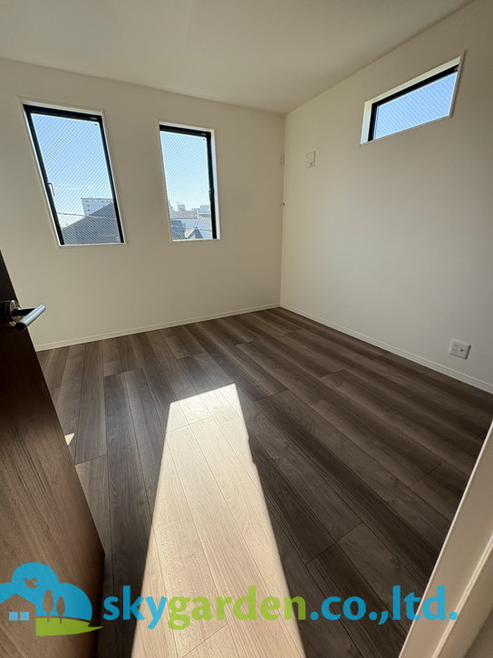 藤沢市湘南台4丁目4期　新築戸建　全2棟1号棟の洋室|スタンダードな洋室です