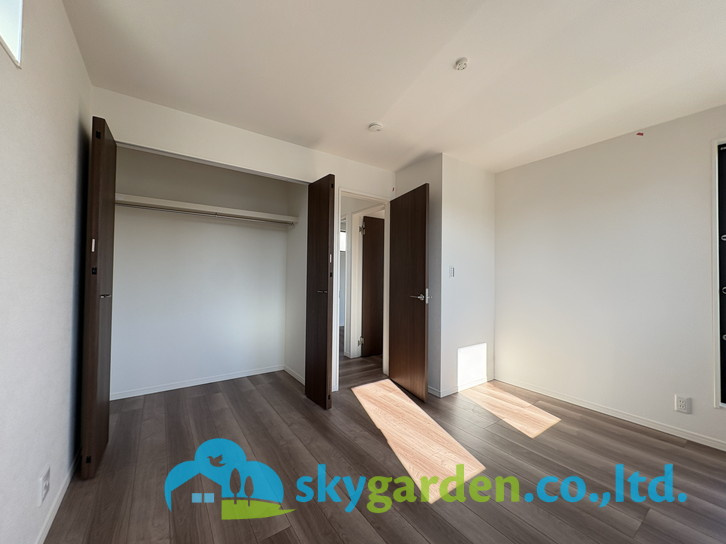 藤沢市湘南台4丁目4期　新築戸建　全2棟1号棟の寝室|寝室です