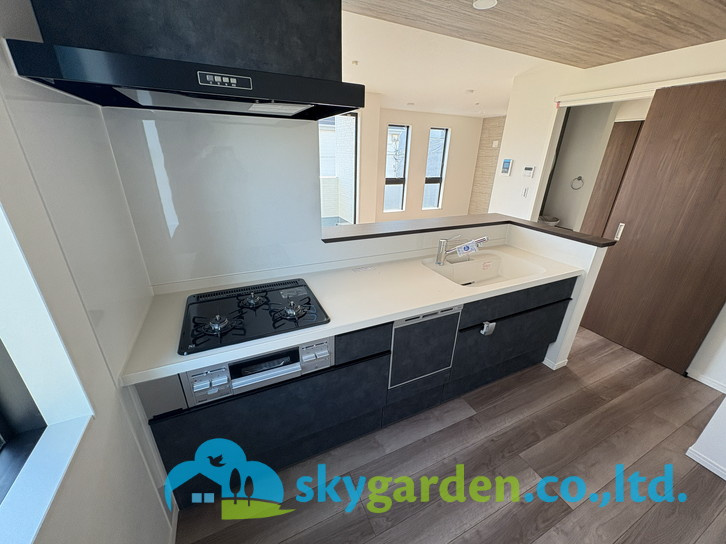 藤沢市湘南台4丁目4期　新築戸建　全2棟1号棟のキッチン|キッチンです