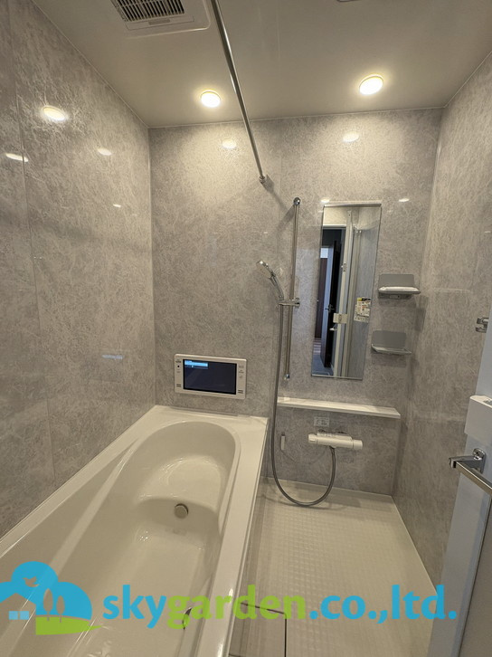 藤沢市湘南台4丁目4期　新築戸建　全2棟1号棟の浴室|日々の暮らしに欠かせないお風呂です