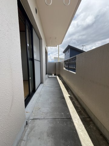 ヴィラコスモⅡのバルコニー