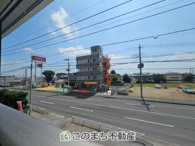 CRADLEGARDEN壬生町幸町第5　1号棟の展望|前面道路が広いので、陽当り・解放感◎になっております！