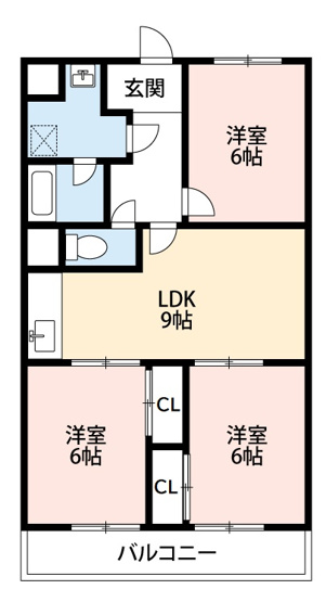【間取り】 | グリーン江口
