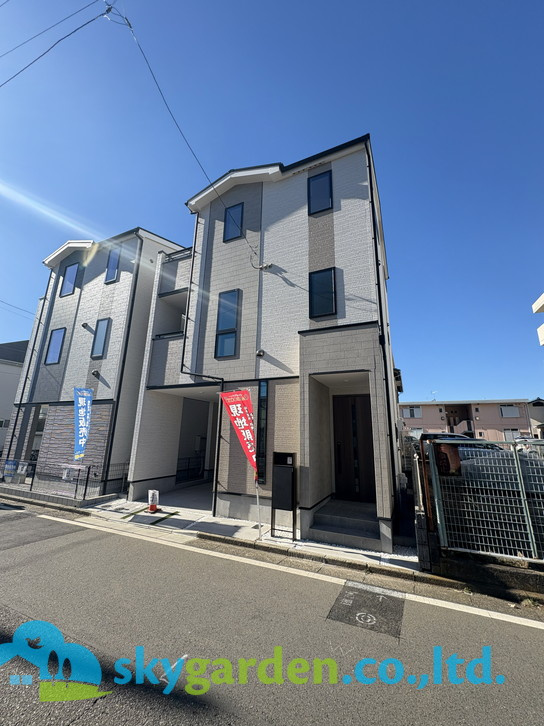 藤沢市湘南台4丁目4期　新築戸建　全2棟2号棟の外観|外観も気になるポイント