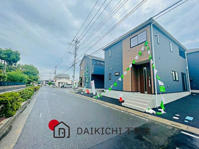 【前面道路含む現地写真】 | 久喜市吉羽第８　クレイドルガーデン　新築戸建　全３棟　3号棟