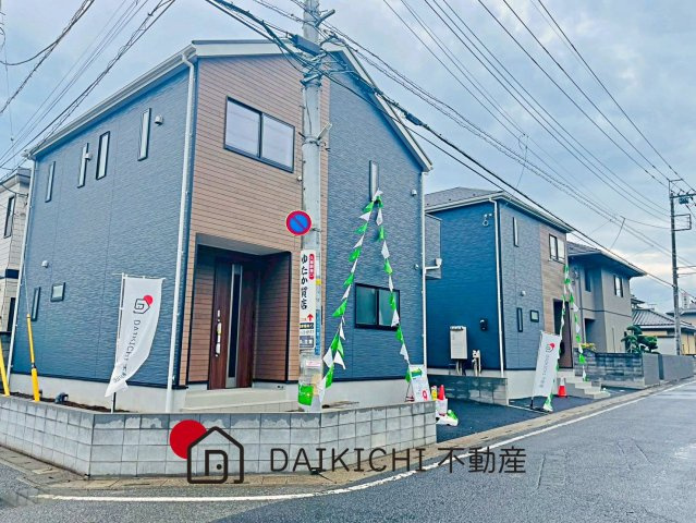 【前面道路含む現地写真】 | 久喜市吉羽第８　クレイドルガーデン　新築戸建　全３棟　3号棟