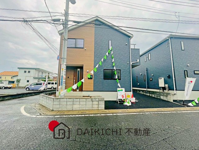 【前面道路含む現地写真】 | 久喜市吉羽第８　クレイドルガーデン　新築戸建　全３棟　3号棟