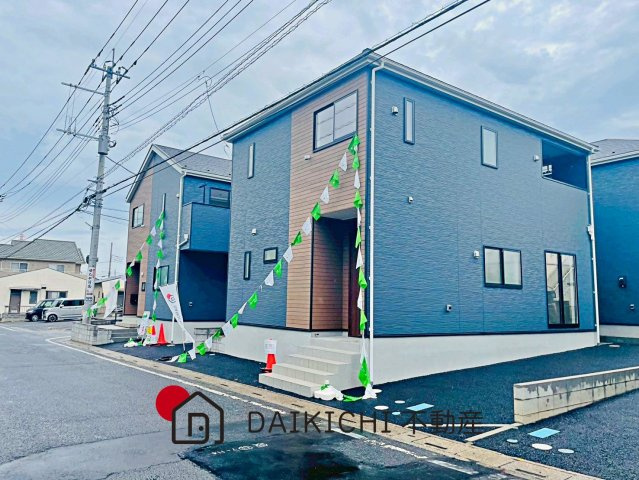 【前面道路含む現地写真】 | 久喜市吉羽第８　クレイドルガーデン　新築戸建　全３棟　3号棟
