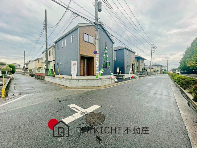 【前面道路含む現地写真】 | 久喜市吉羽第８　クレイドルガーデン　新築戸建　全３棟　3号棟